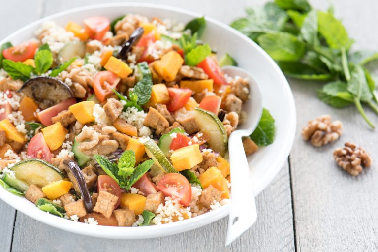 Couscoussalade tofu a la minute Couscoussalade tofu a la minute