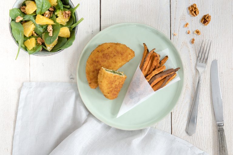 Spinazieschnitzel_zoete aardappel_72dpi