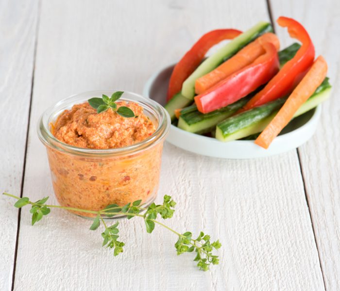 Tofu paprika spread