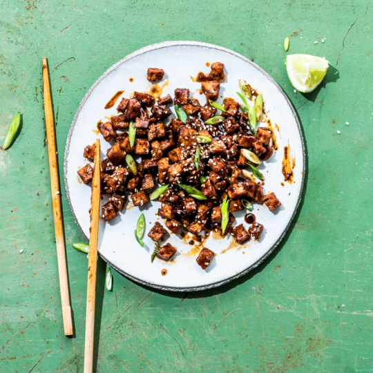TOFU THAI HOISIN SAUCE SPRING ONION