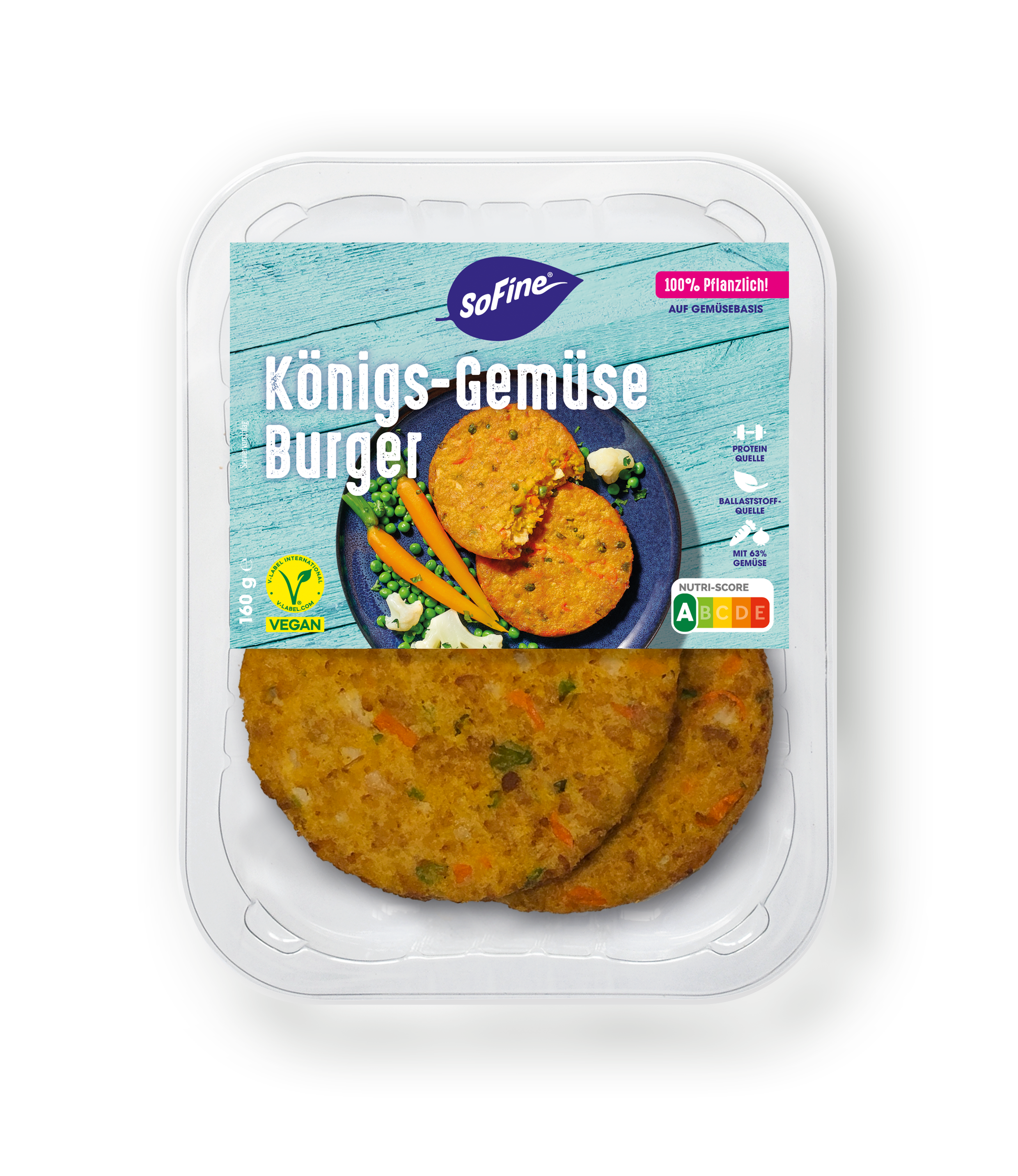 Königs-Gemüse Burger