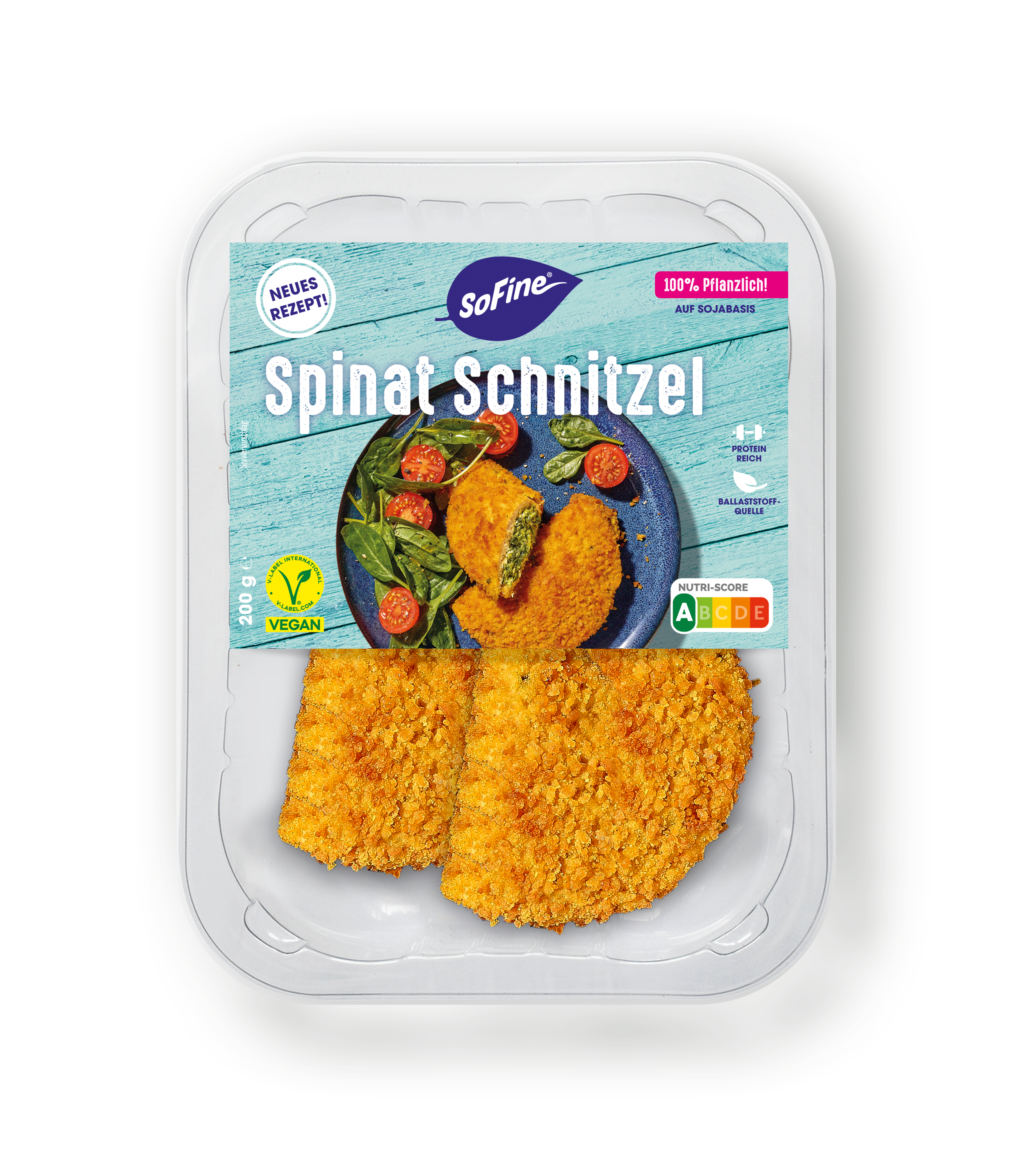 Spinat Schnitzel