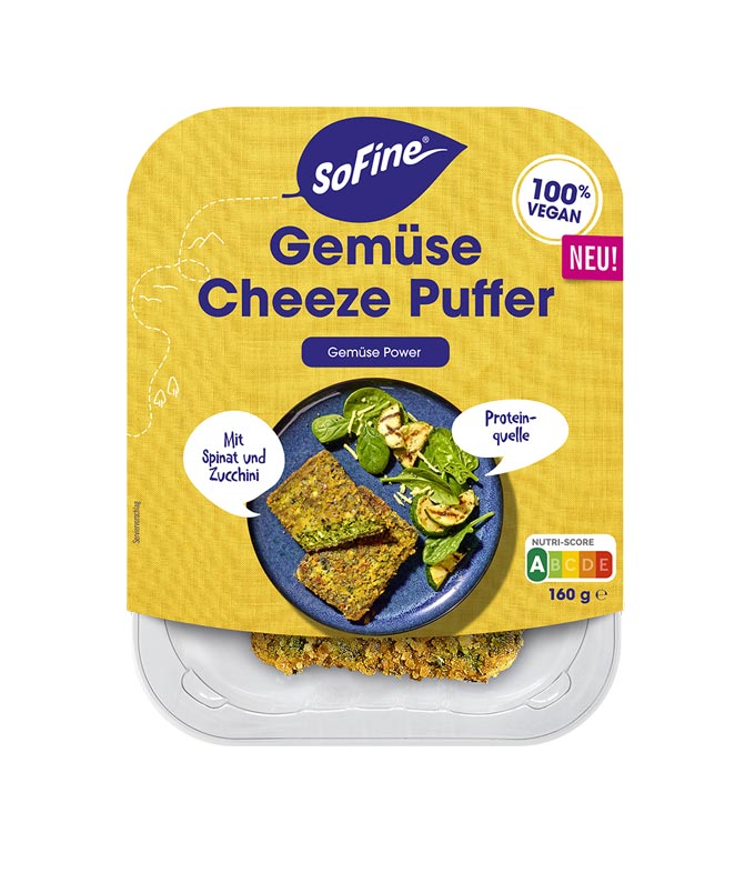 Gemüse Cheeze Puffer