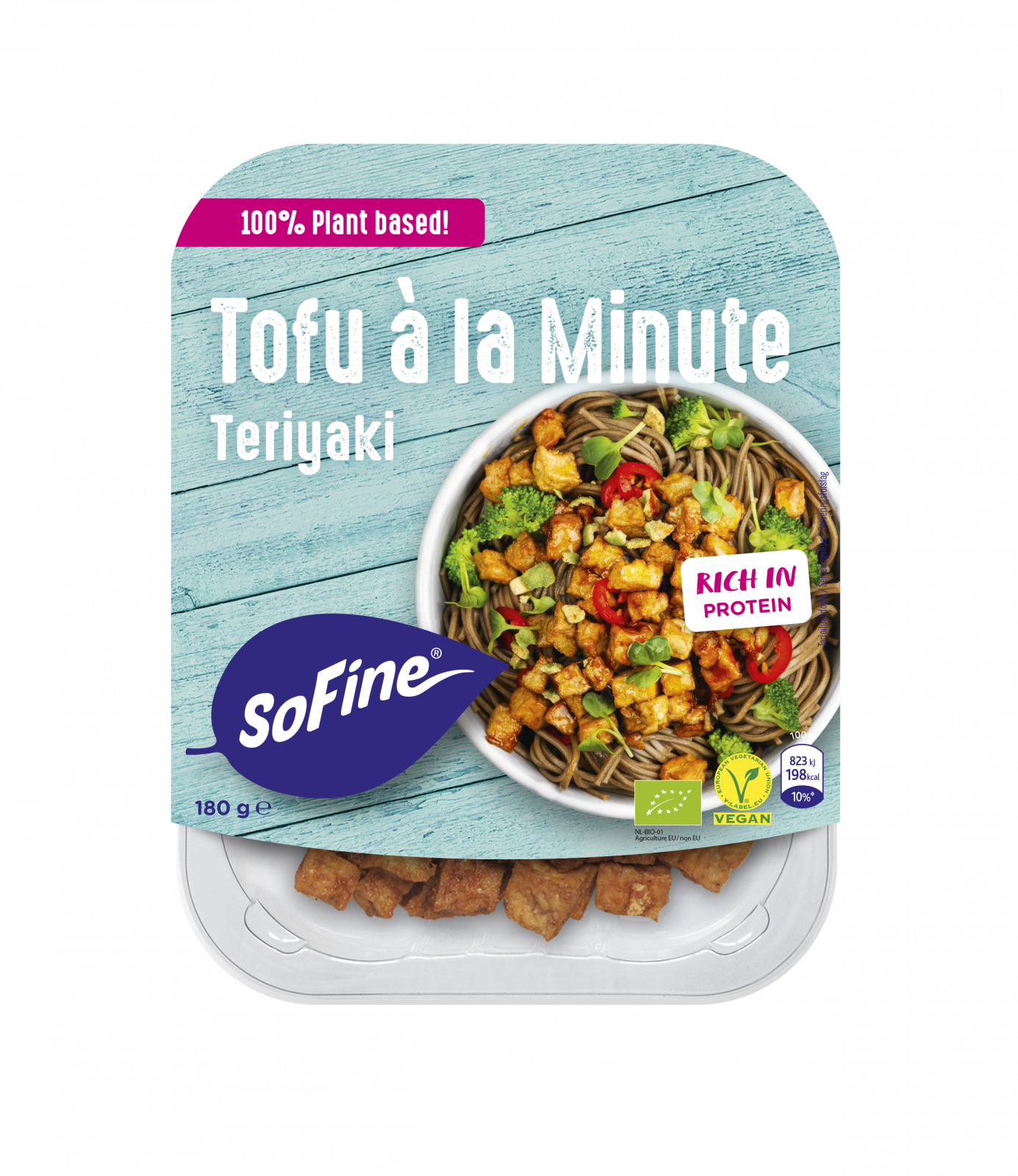 SoFine à la Minute Luomu Tofukuutiot Teriyaki