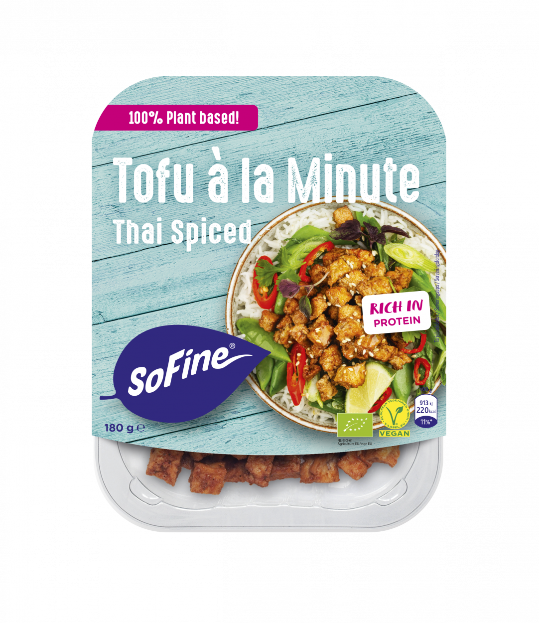 SoFine Luomu Tofu à la minute Thai