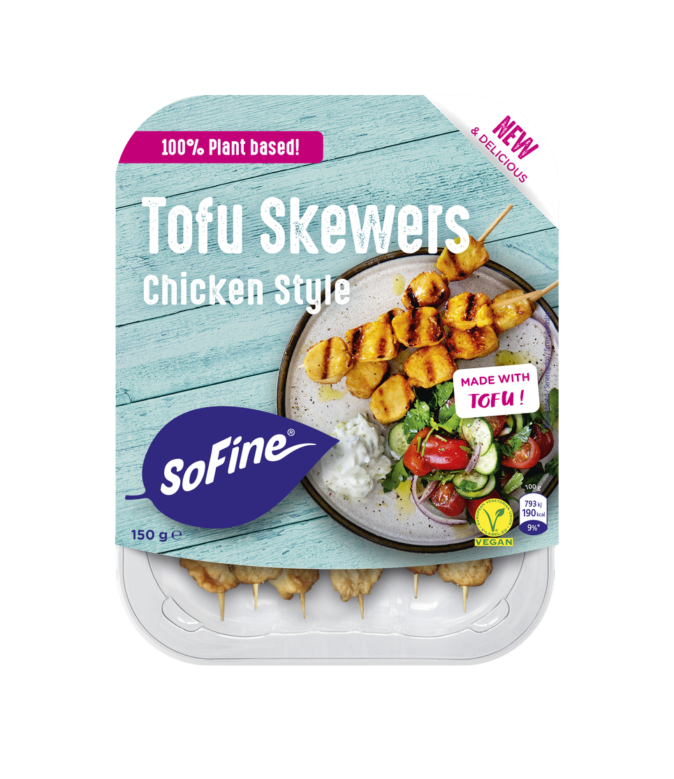 Tofu Skewers Chicken Style